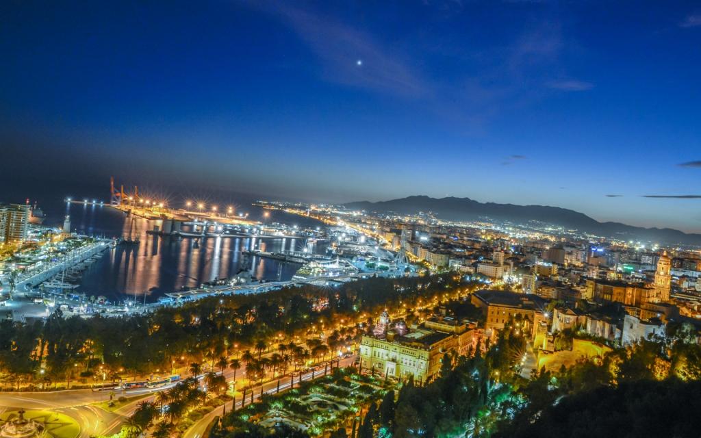 西班牙马拉加风景