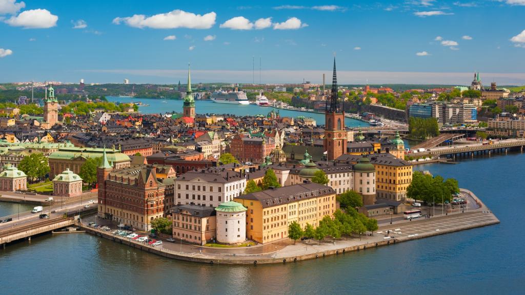 世界最美丽首都之一斯德哥尔摩