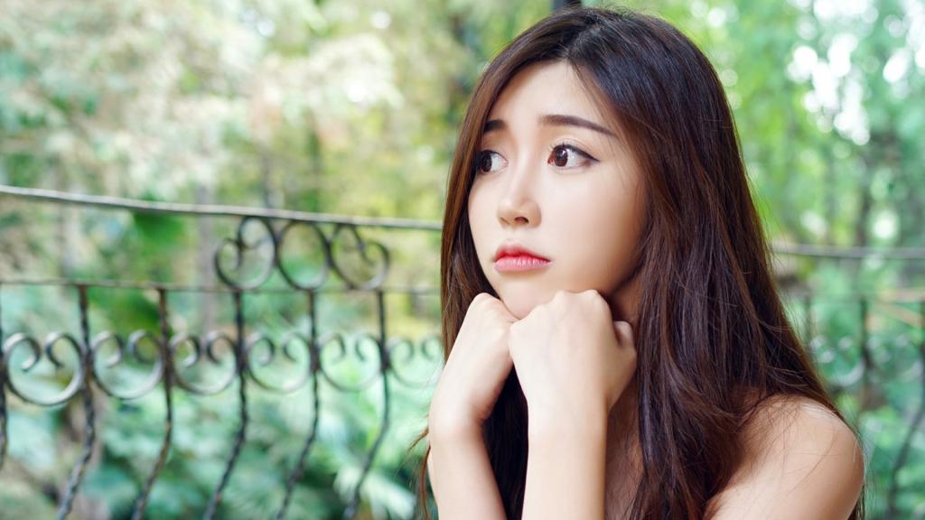 高颜值清新美女