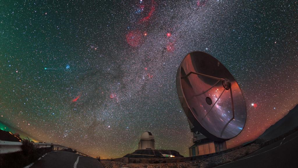 星空下的浪漫感受