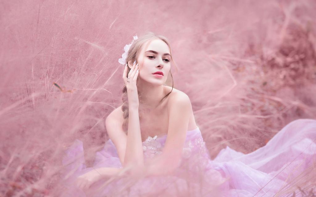 优雅知性的欧美美女写真