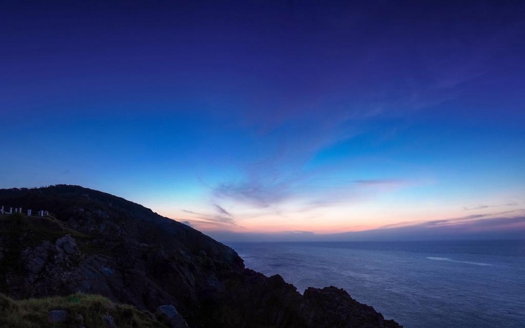 唯美海边日出摄影风景