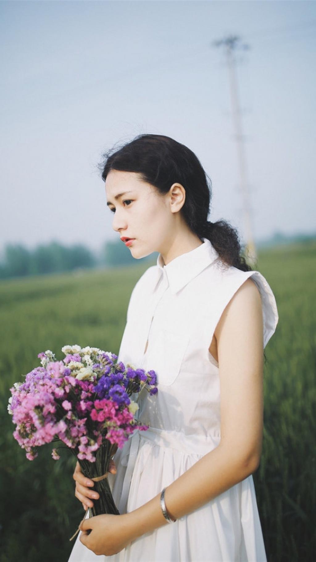 温柔娇美校花女神迷人写真