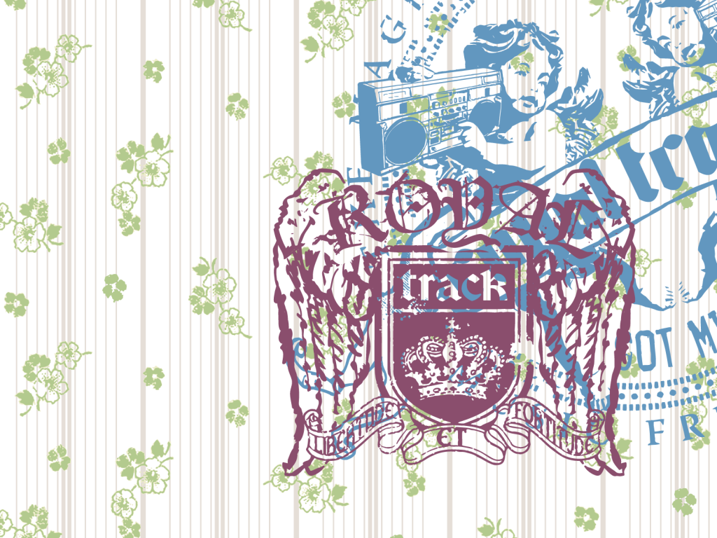 矢量潮流扑克设计