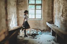 JK制服美女另类写真