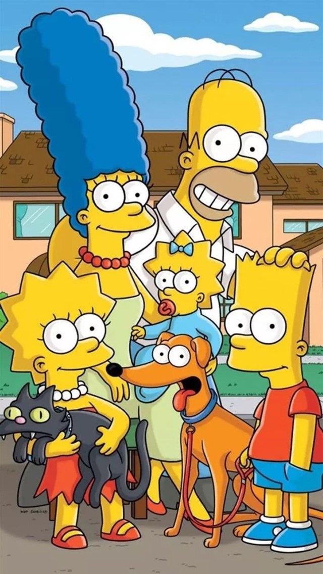 辛普森可爱卡通插画