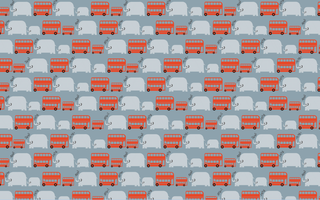 可爱卡通平铺背景