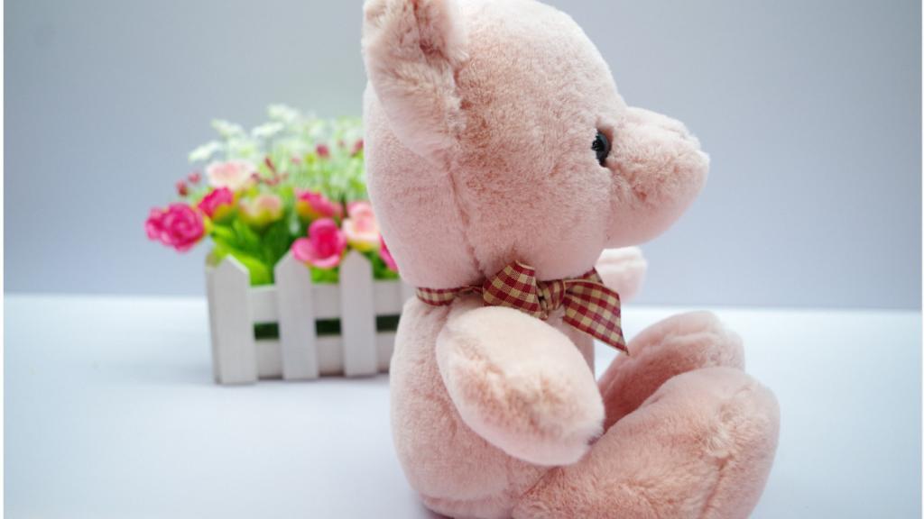 可爱的泰迪熊公仔