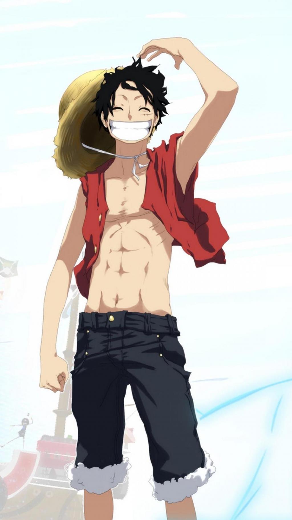 经典动漫海贼王酷炫路飞角色