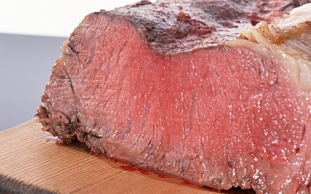 煎牛肉牛排美食图片