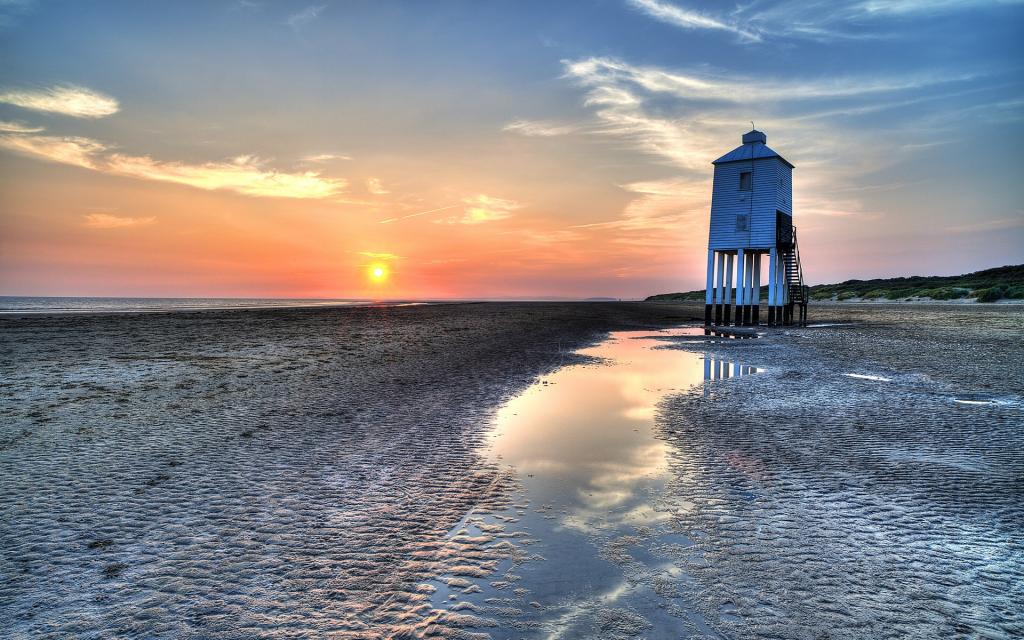 英格兰海滨灯塔