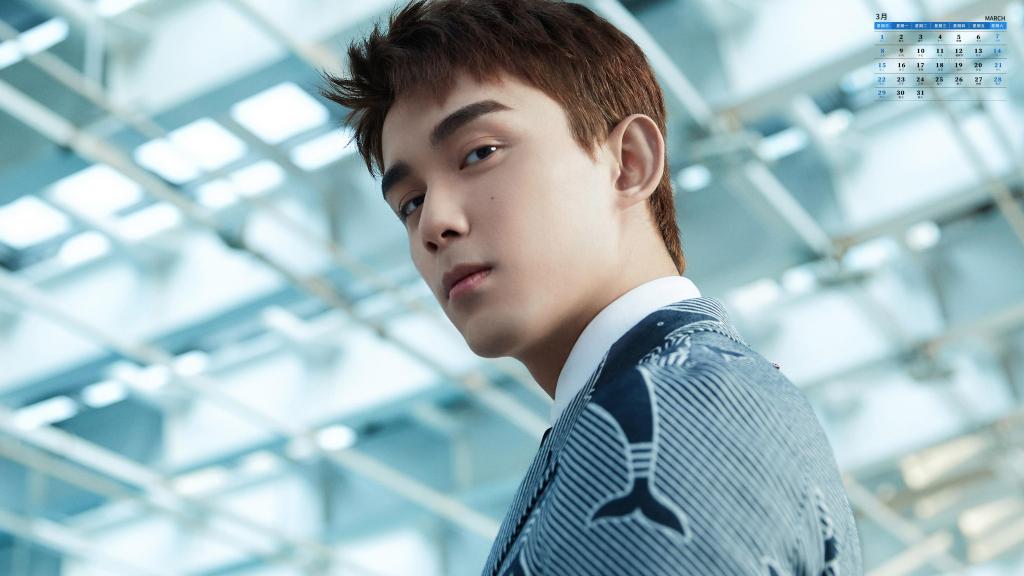 2020年3月小鲜肉吴磊帅气写真日历