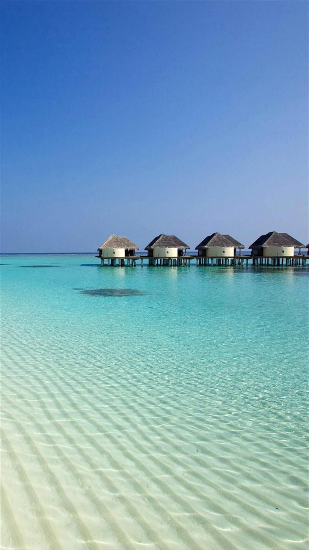 夏日海边度假风光