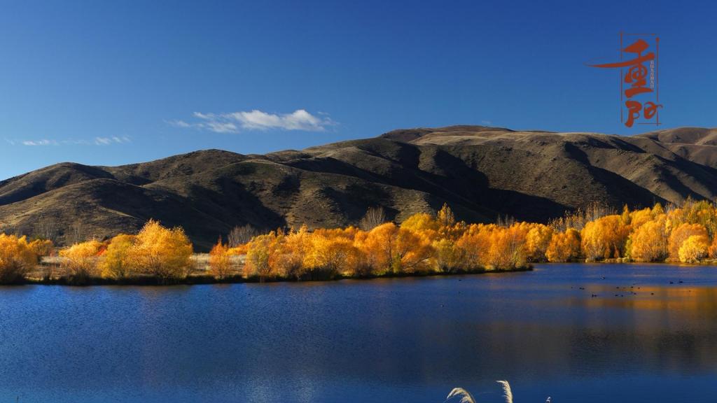 重阳佳节优美自然风光配图