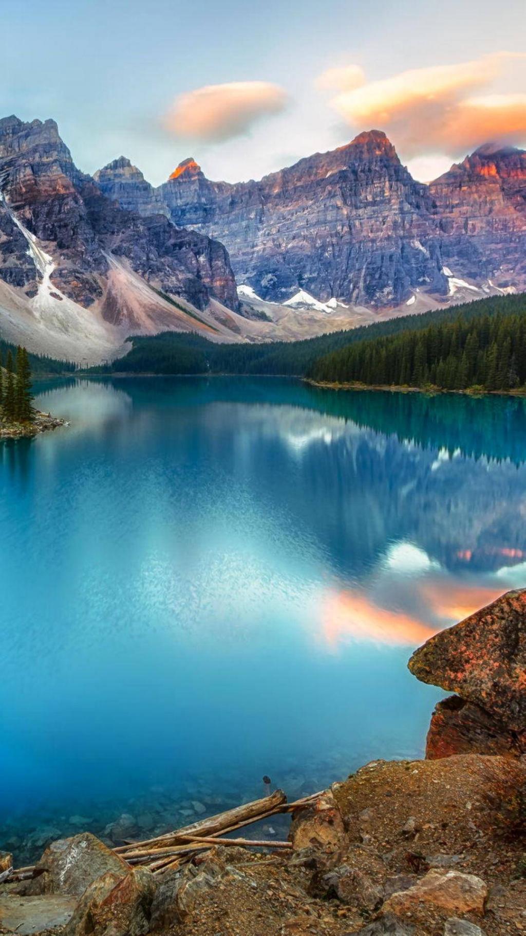 唯美雪山风景图片