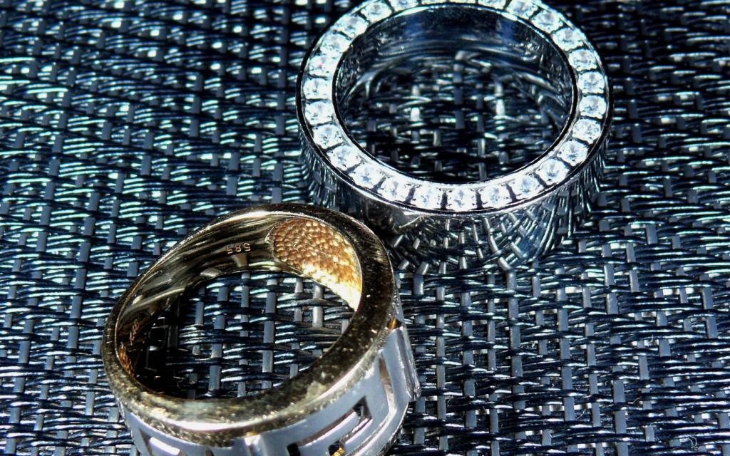 唯美的结婚婚戒