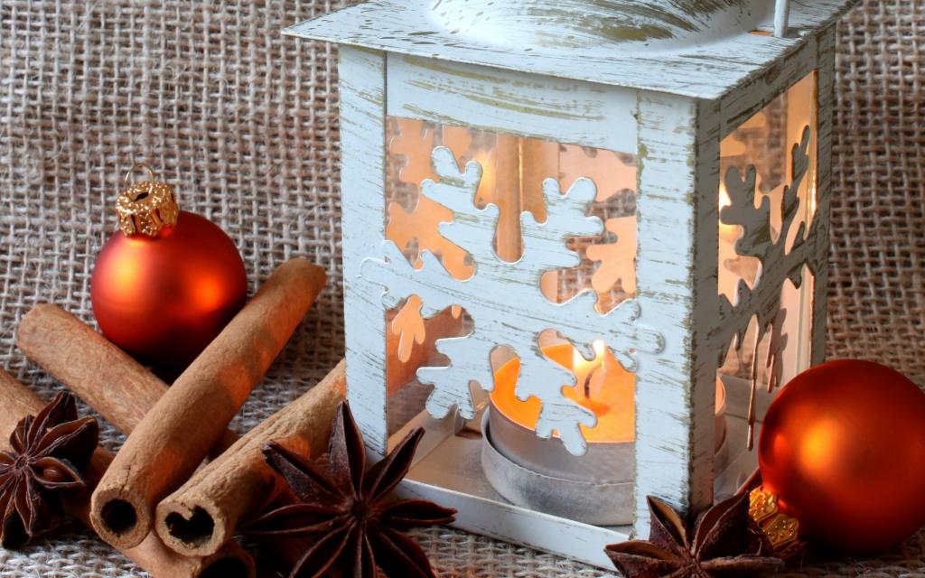 圣诞节装饰油灯