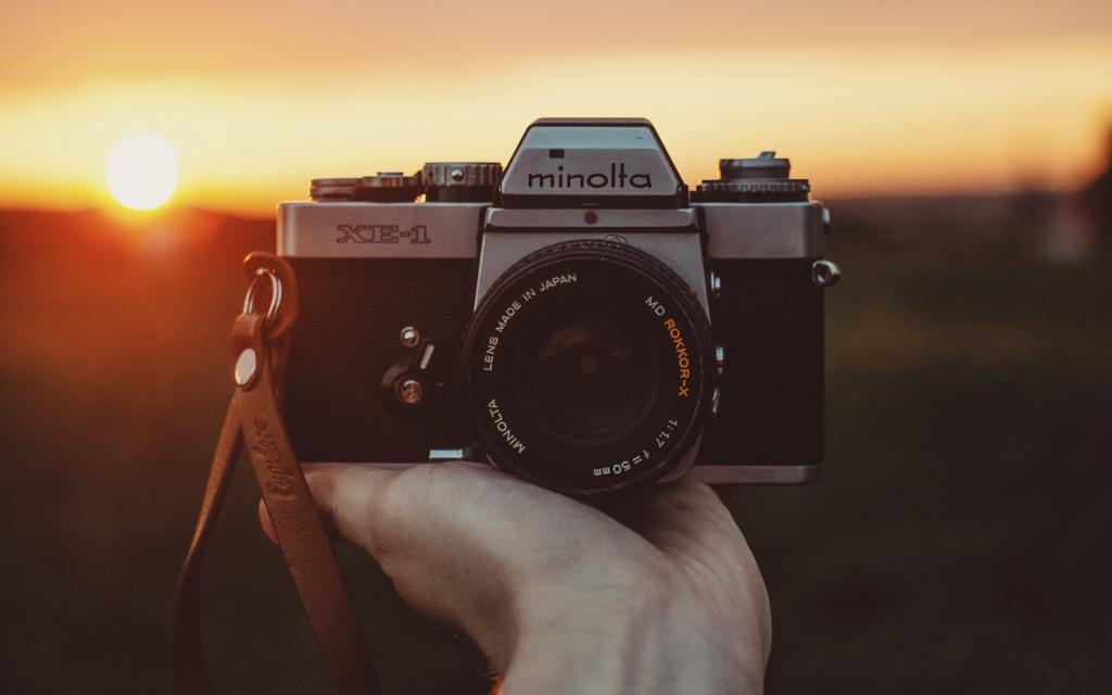 复古相机静物写真