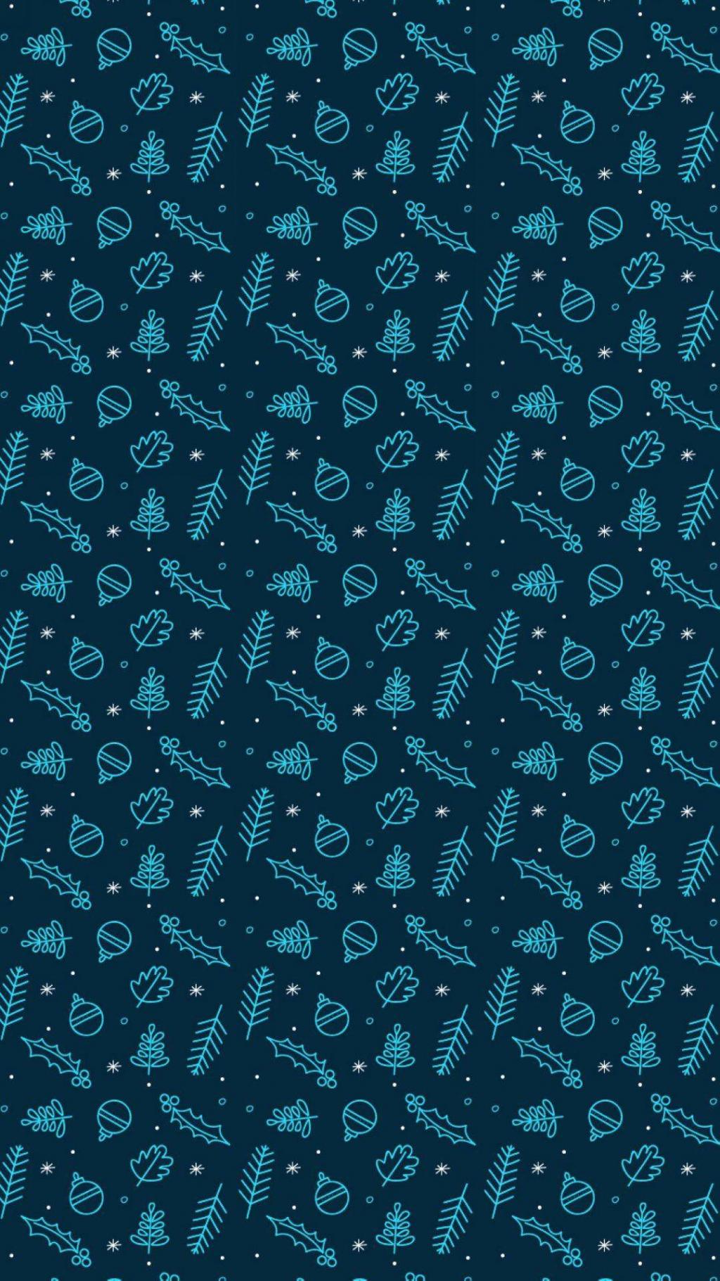 圣诞平铺壁纸图片大全