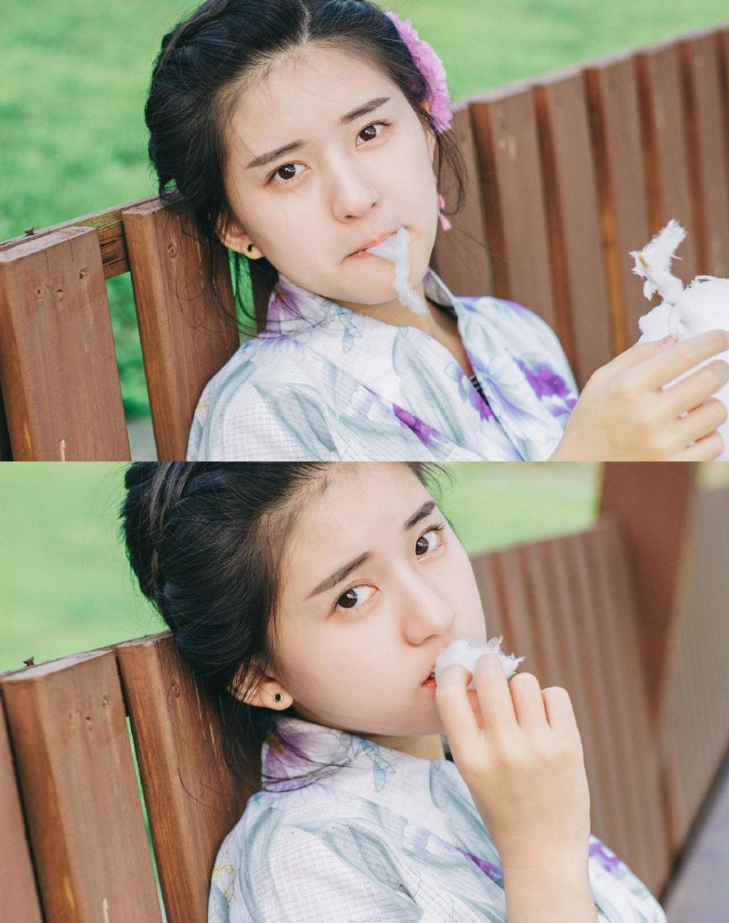 赵露思甜美少女风日系和服写真