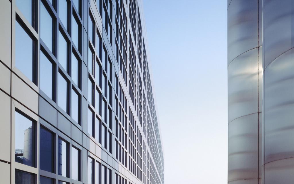 宽屏都市高大建筑大厦