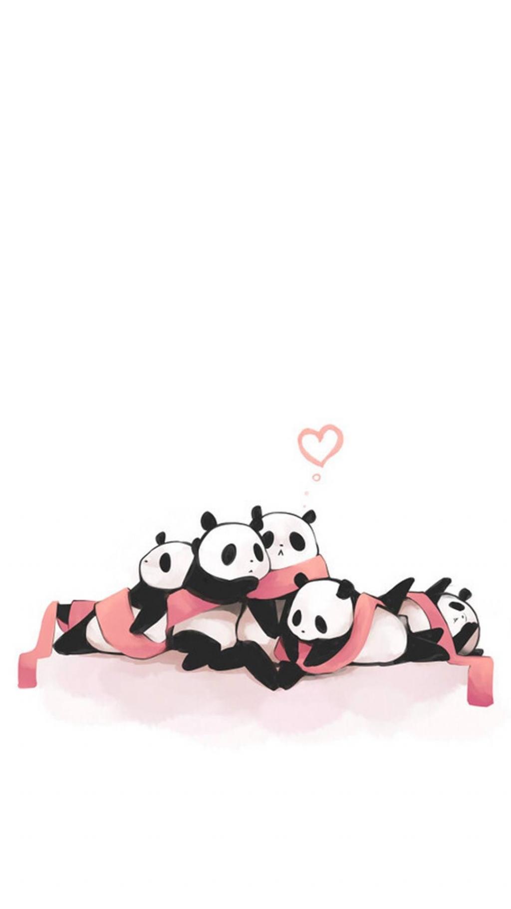 简约可爱卡通熊猫