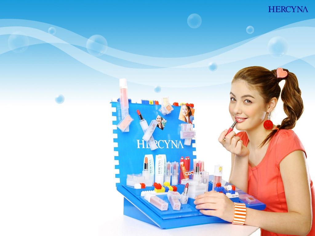 韩国创意美女广告