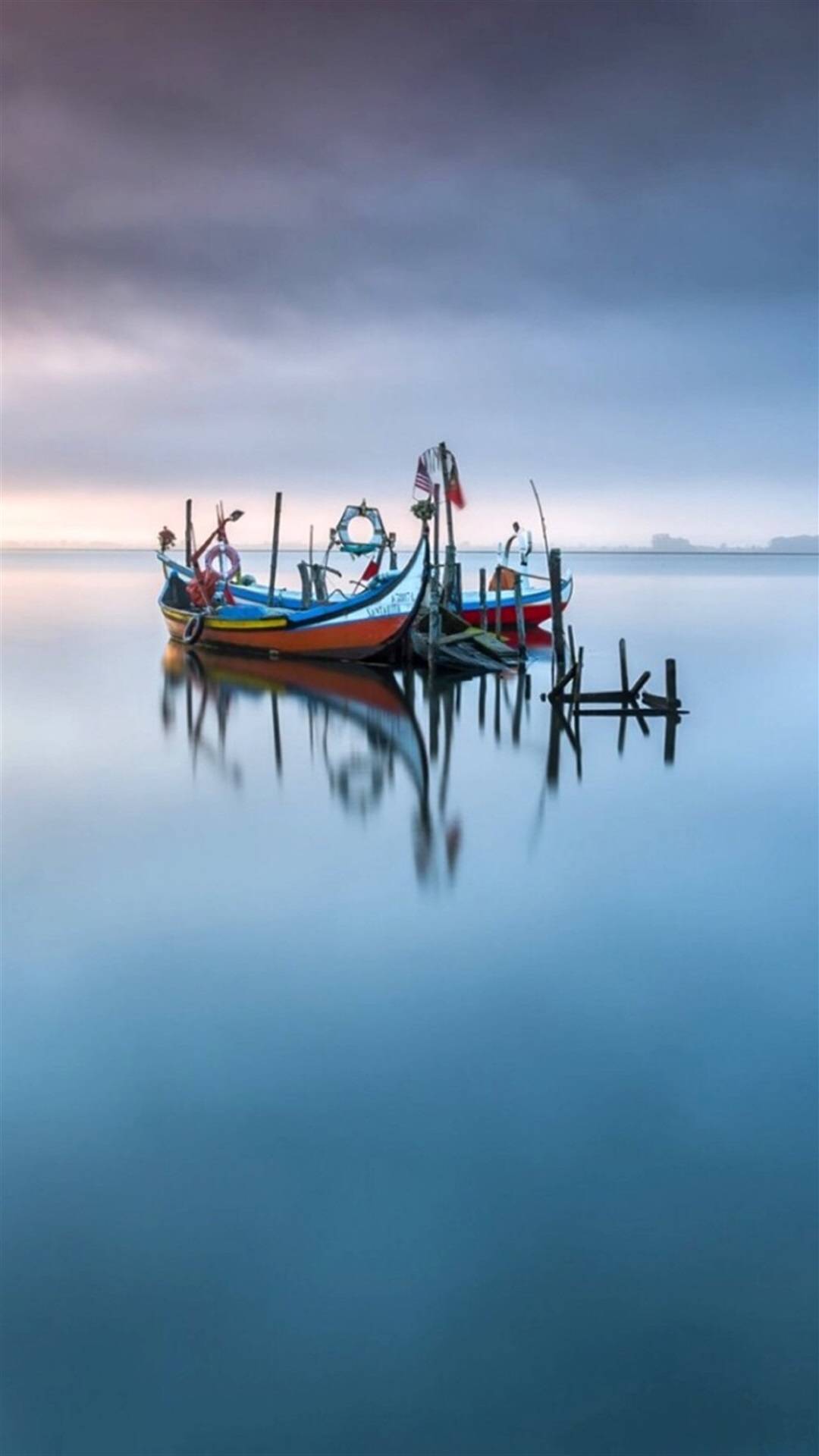 大海与船只,高清图片,手机锁屏桌面-壁纸族