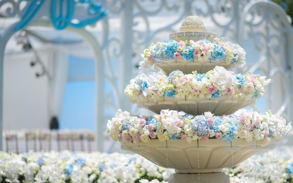 婚礼场景的布置