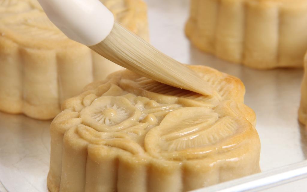 中秋节美味的月饼