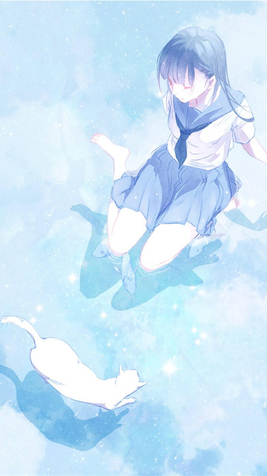 二次元唯美插画