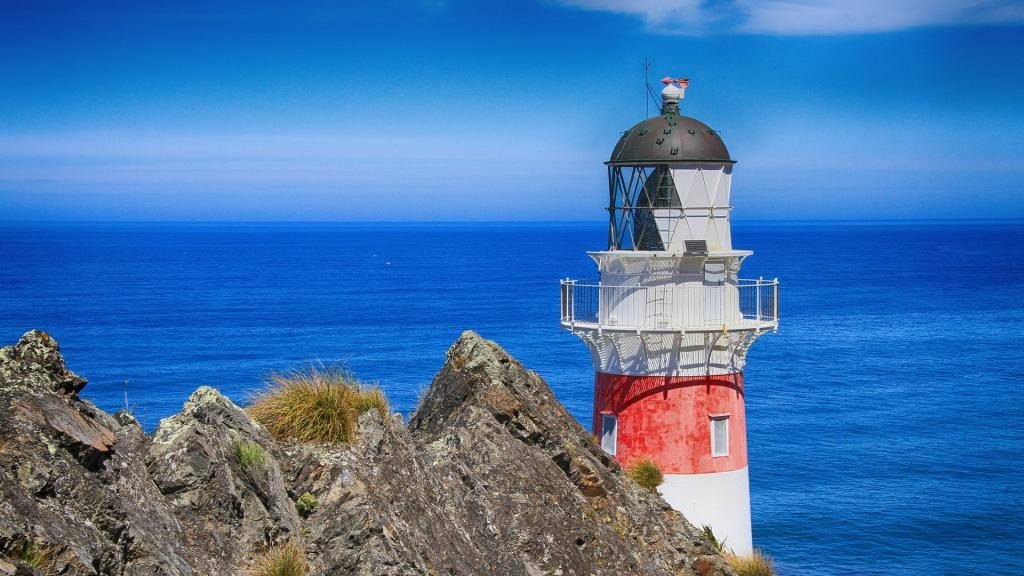 蓝色的海洋风景