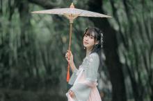 清纯汉服古装美女