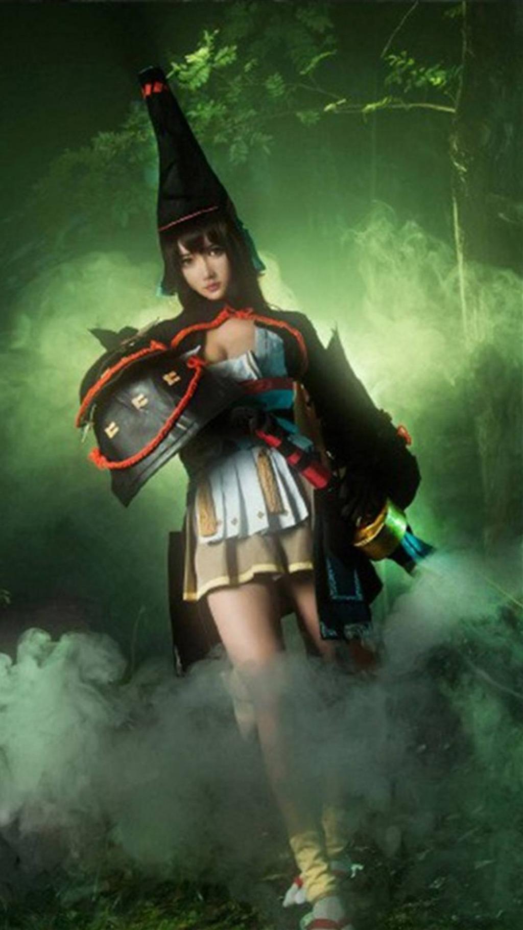 游戏阴阳师式神妖刀姬cosplay