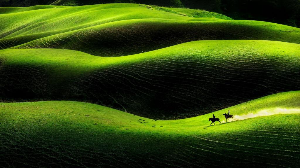 人间仙境的天山