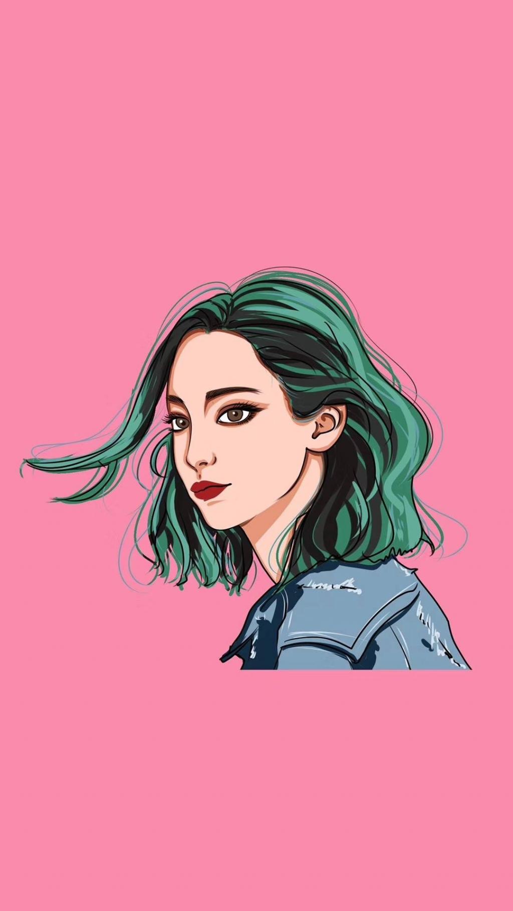 北极星小姐创意简约设计