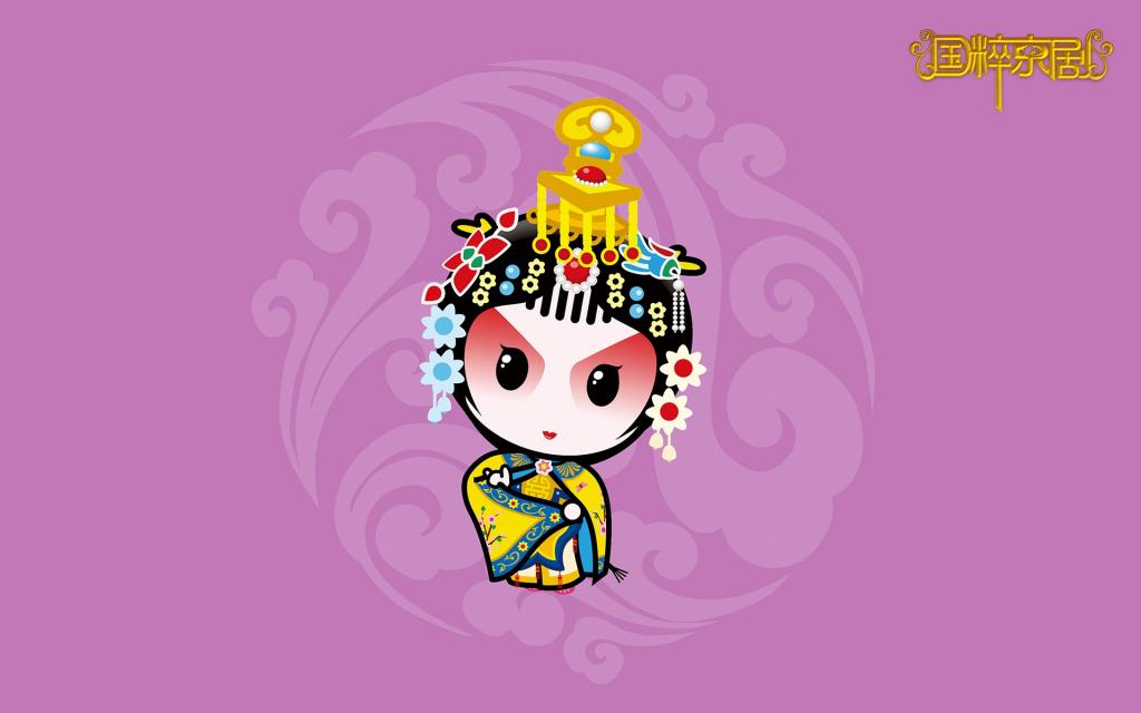 招财童子之国粹京剧