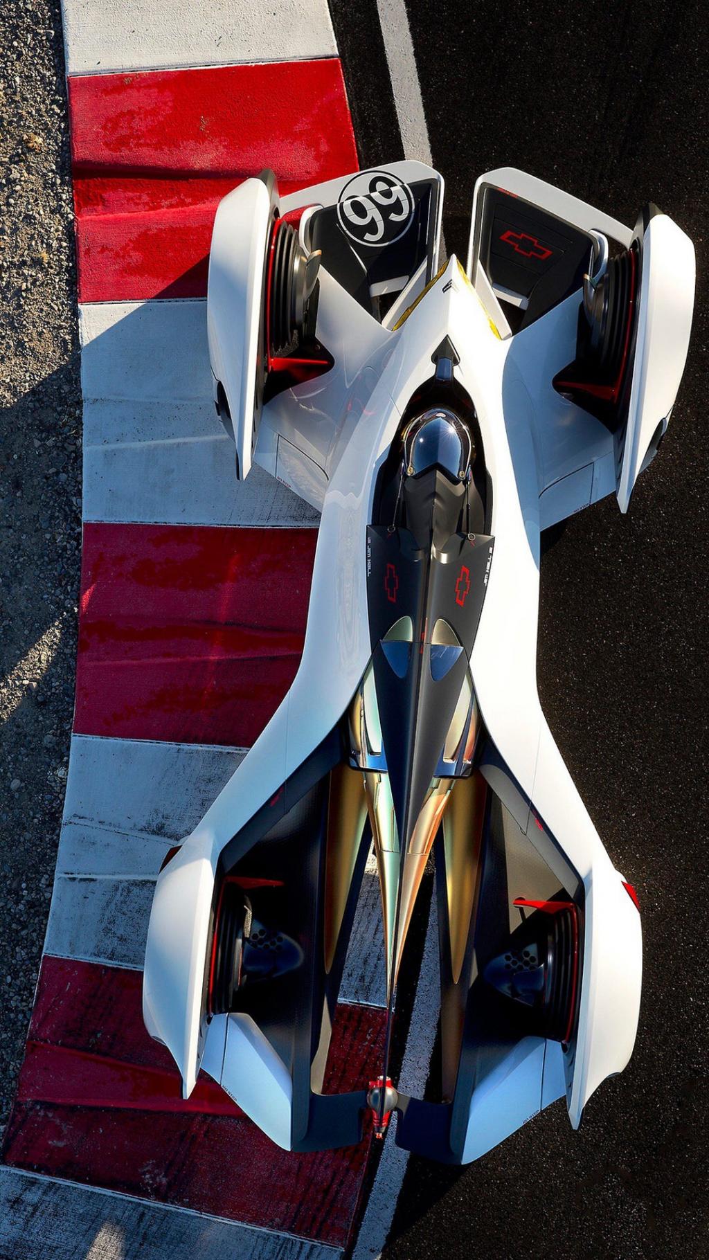 帅气白色超跑写真