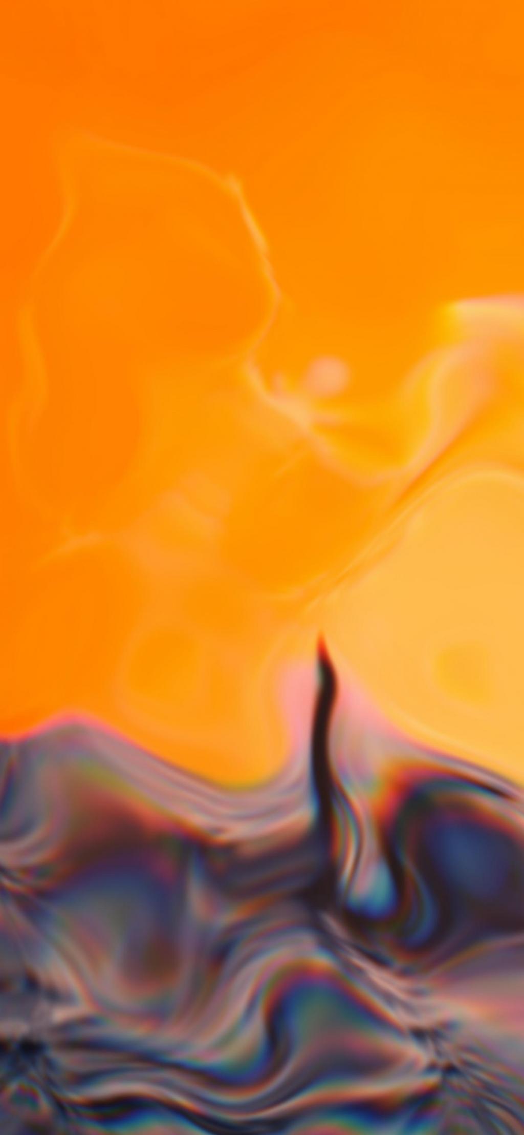 迷幻色彩朦胧感手绘插画