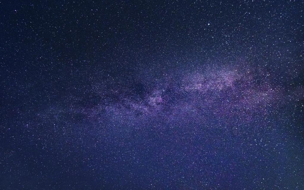 超好看的梦幻星空唯美夜景