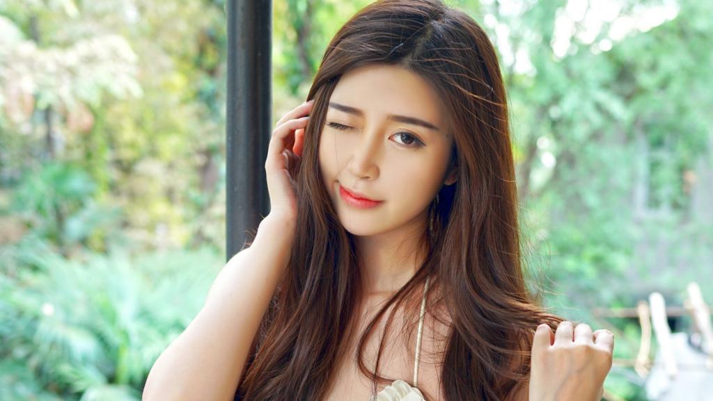 高颜值清新美女