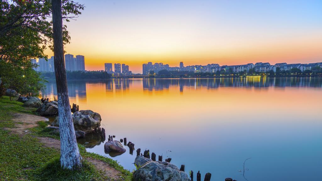 广东东莞松山湖风光