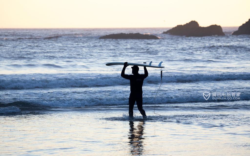 面朝大海唯美风光写真