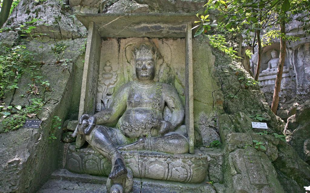 杭州著名的灵隐寺