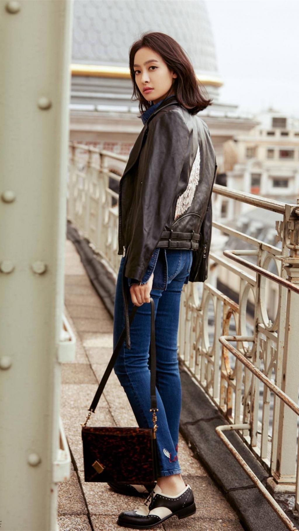 宋茜个性时尚写真