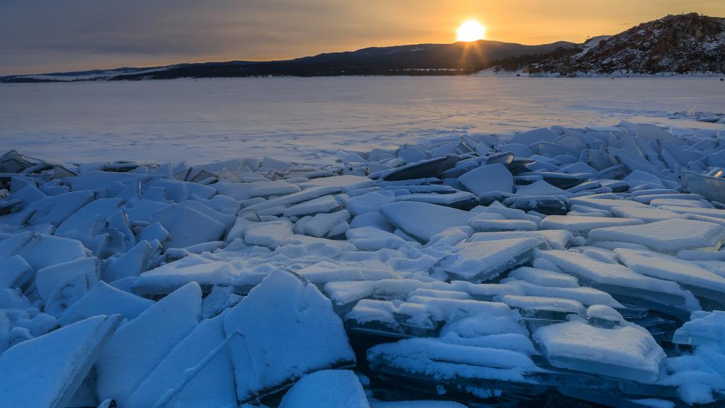 俄罗斯贝加尔湖奥利洪岛