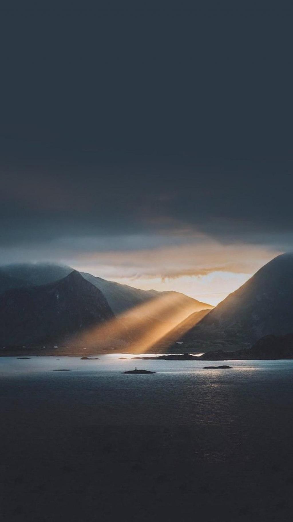 迷人的自然山水景色