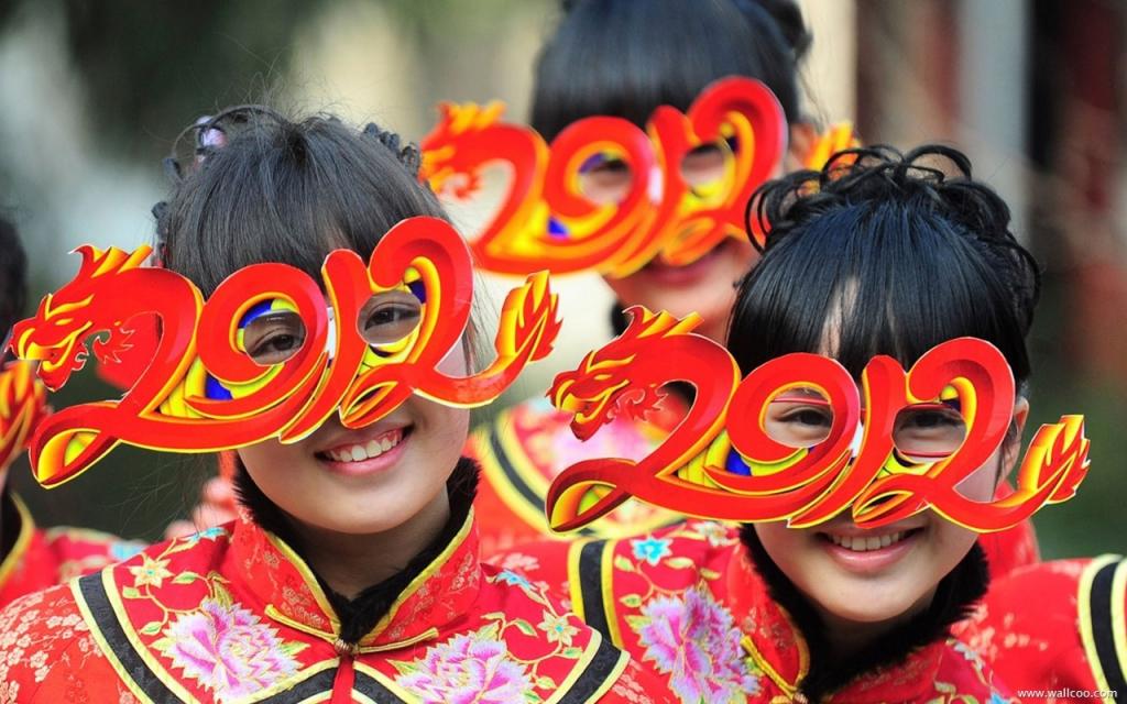 全球庆祝2012新年