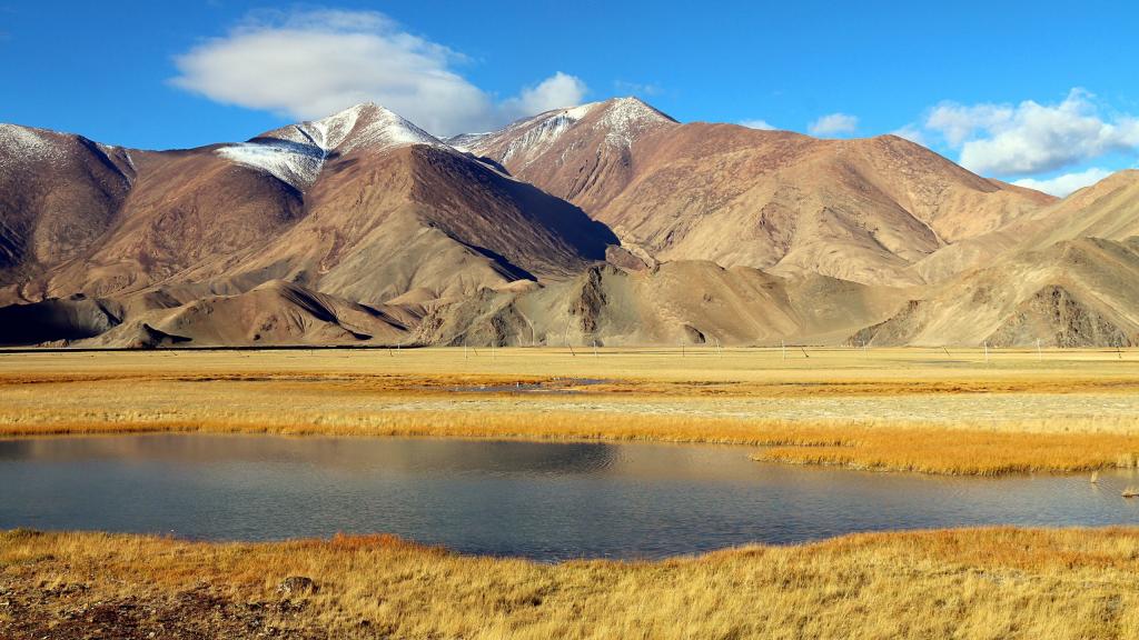 青海可可西里唯美自然风光