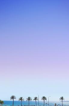 唯美德国渐变天空-2